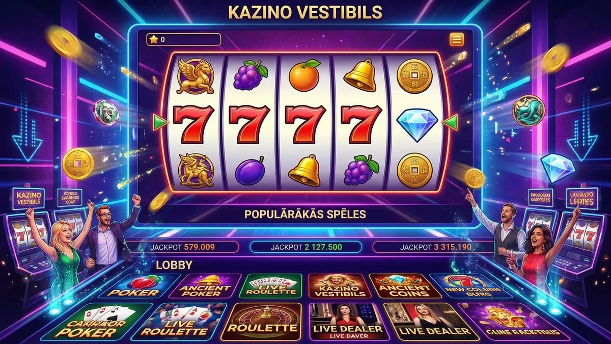 Kazino spēļu izvēle